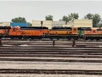 Stored BNSF switchers - Mpls MN Northtown hump yard